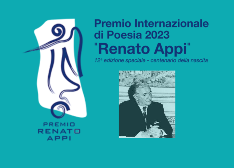 Premio internazionale di poesia Renato Appi – Speciale 100° anniversario della nascita. Scadenza 31 marzo 2023